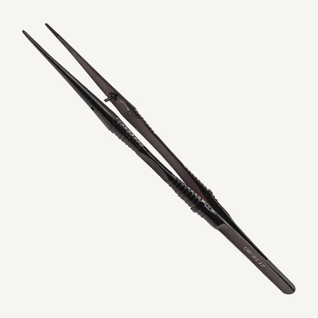Castroviejo Micro Tweezers TC, STR, 18cm