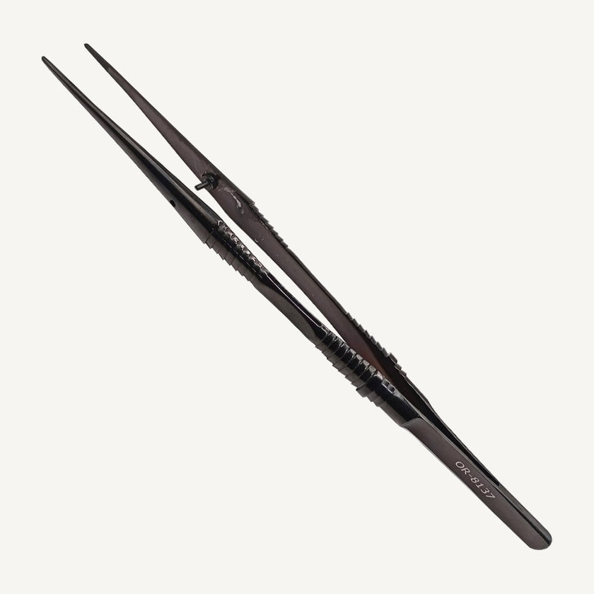 Castroviejo Micro Tweezers TC, STR, 18cm