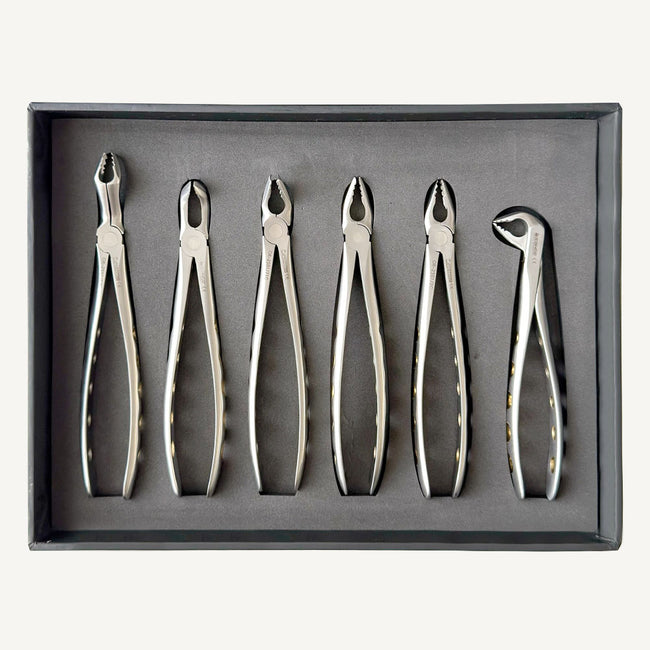 Extraction Forceps Set (Serrated)
