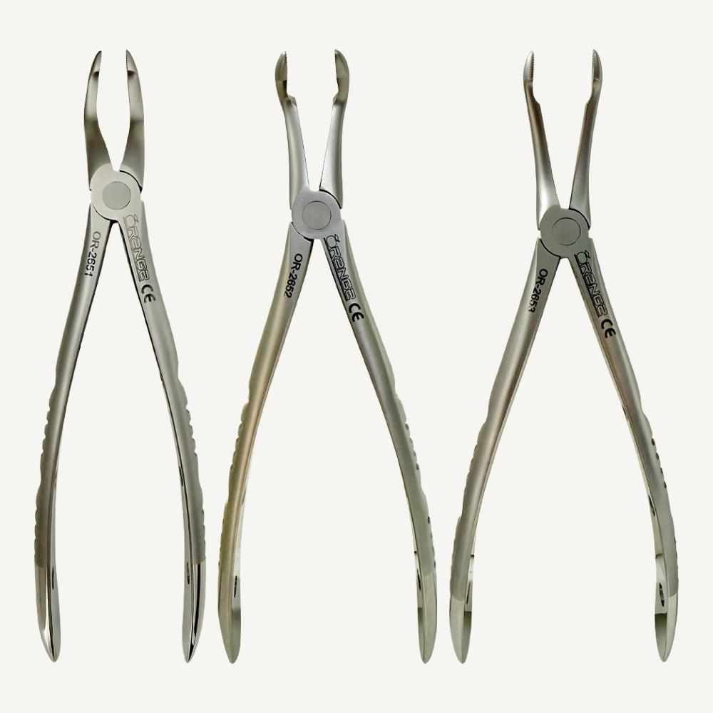 Extraction Forceps Set for Upper & Lower Roots