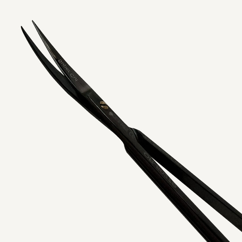 Black Iris Scissors Curved, 115mm