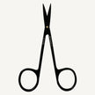 Black Iris Scissors Straight, 115mm