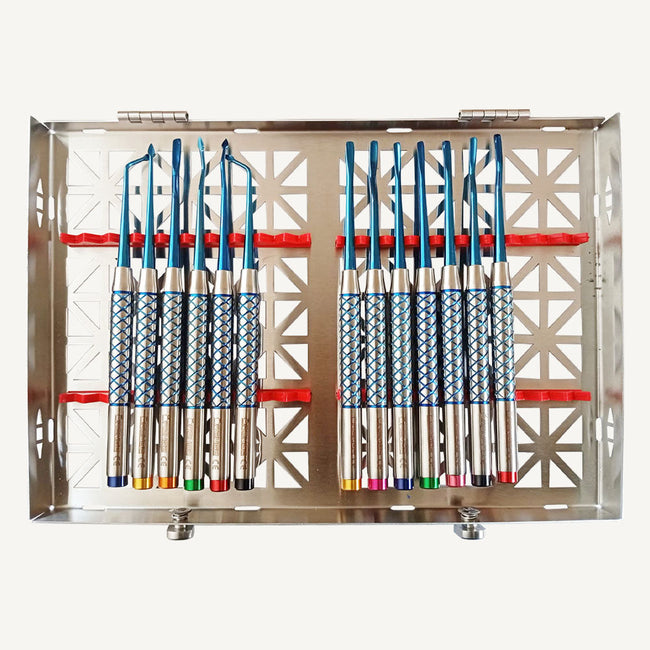 PDL Luxating Elevators Set Blue – Atraumatic Extraction