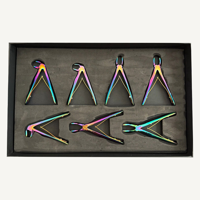Pediatric Rainbow Extraction Forceps Set