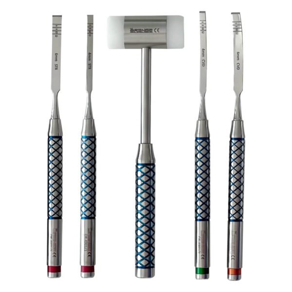 Ridge Splitting Chisels Set