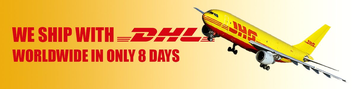 We Ship With DHL.
